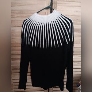 Black sweater white Bust 39_ 42" soft